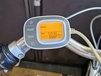Elektrische damesfiets gazelle, orange xtra innergy, platinum-blauw - afbeelding 2 van  11