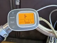 Elektrische damesfiets gazelle, orange xtra innergy, platinum-blauw - afbeelding 3 van  11