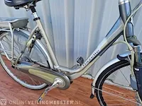 Elektrische damesfiets gazelle, orange xtra innergy, platinum-blauw - afbeelding 5 van  11