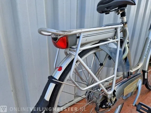 Elektrische damesfiets gazelle, orange xtra innergy, platinum-blauw - afbeelding 6 van  11