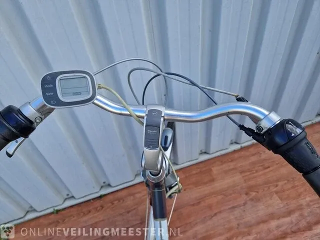 Elektrische damesfiets gazelle, orange xtra innergy, platinum-blauw - afbeelding 8 van  11