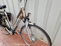 Elektrische damesfiets giant, twist double, zilver-brons - afbeelding 2 van  7