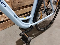 Elektrische damesfiets, hiland, blauw - afbeelding 11 van  13