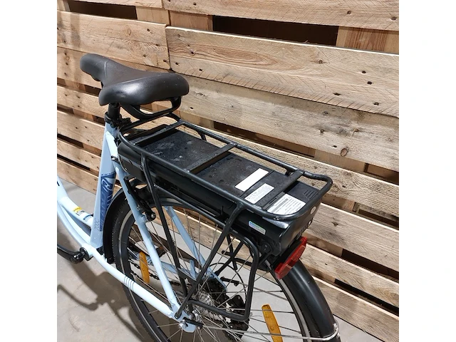 Elektrische damesfiets, hiland, blauw - afbeelding 13 van  13