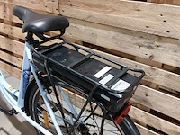 Elektrische damesfiets, hiland, blauw - afbeelding 13 van  13