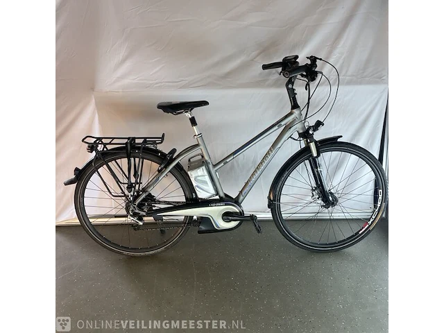 Elektrische damesfiets kalkhof, pro connect, grijs - afbeelding 1 van  15