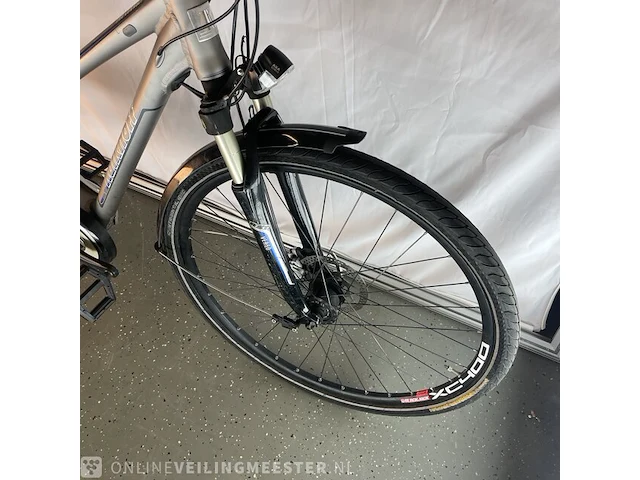 Elektrische damesfiets kalkhof, pro connect, grijs - afbeelding 14 van  15