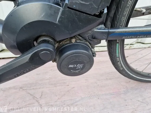 Elektrische damesfiets kalkhoff, agatu impulse, grijs - afbeelding 10 van  10
