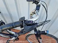 Elektrische damesfiets koga, e-deluxe, blauw-zilver - afbeelding 3 van  8