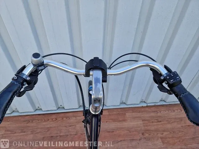 Elektrische damesfiets koga, e-deluxe, blauw-zilver - afbeelding 6 van  8