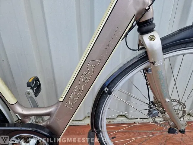 Elektrische damesfiets koga, e-special, beige - afbeelding 9 van  13