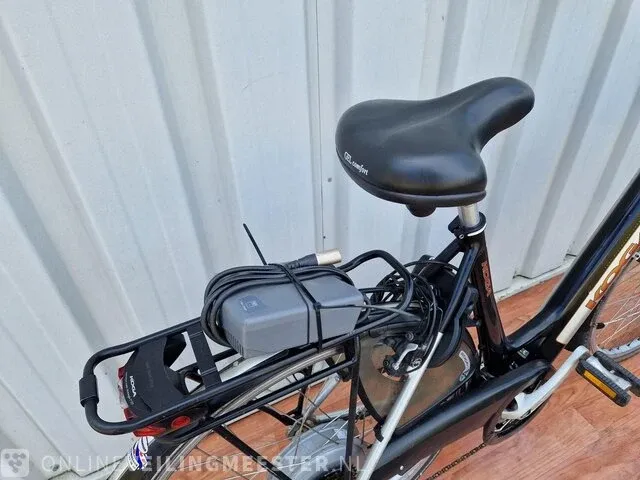 Elektrische damesfiets koga, e-special, zwart - afbeelding 4 van  7