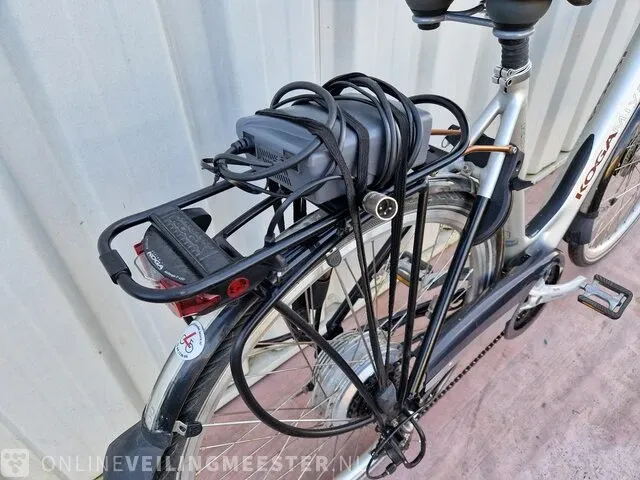 Elektrische damesfiets koga miyata, tesla, blauw-zilver - afbeelding 4 van  9