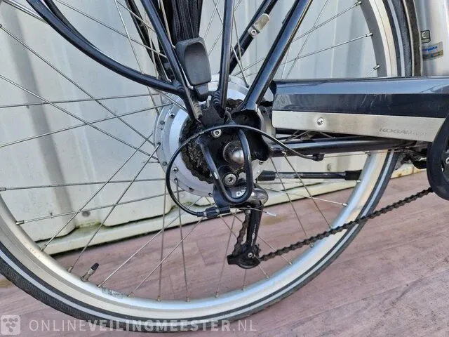 Elektrische damesfiets koga miyata, tesla, blauw-zilver - afbeelding 5 van  9