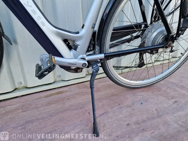 Elektrische damesfiets koga miyata, tesla, blauw-zilver - afbeelding 7 van  9
