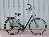 Elektrische damesfiets koga, tesla, zilver-zwart - afbeelding 1 van  7