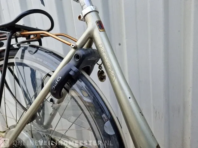 Elektrische damesfiets koga, tesla, zilver-zwart - afbeelding 7 van  7