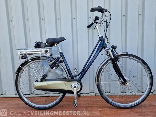Elektrische damesfiets multi cycle, mature, blauw-zilver - afbeelding 1 van  10
