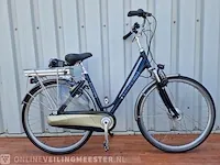 Elektrische damesfiets multi cycle, mature, blauw-zilver