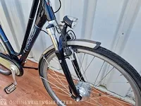 Elektrische damesfiets multi cycle, mature, blauw-zilver - afbeelding 3 van  10