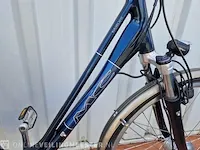 Elektrische damesfiets multi cycle, mature, blauw-zilver - afbeelding 4 van  10