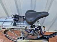 Elektrische damesfiets multi cycle, mature, blauw-zilver - afbeelding 6 van  10