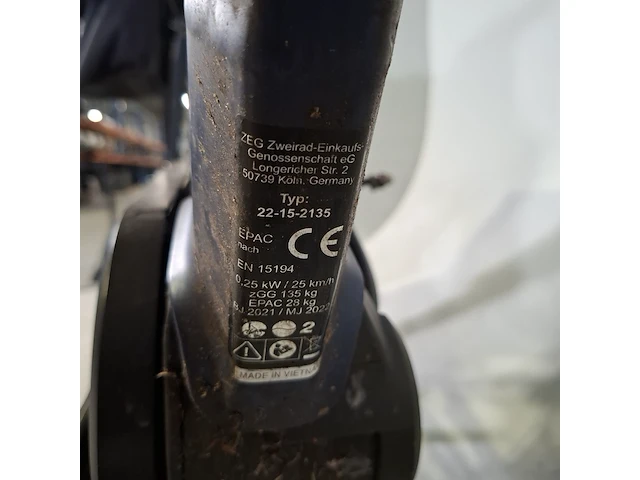 Elektrische damesfiets pegasus, siena, bouwjaar 2021 - afbeelding 10 van  16