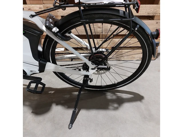 Elektrische damesfiets, piaggio, wit - afbeelding 12 van  17
