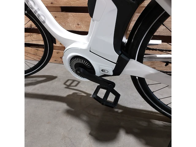 Elektrische damesfiets, piaggio, wit - afbeelding 17 van  17