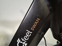 Elektrische damesfiets, q2 feel, swan - afbeelding 2 van  19