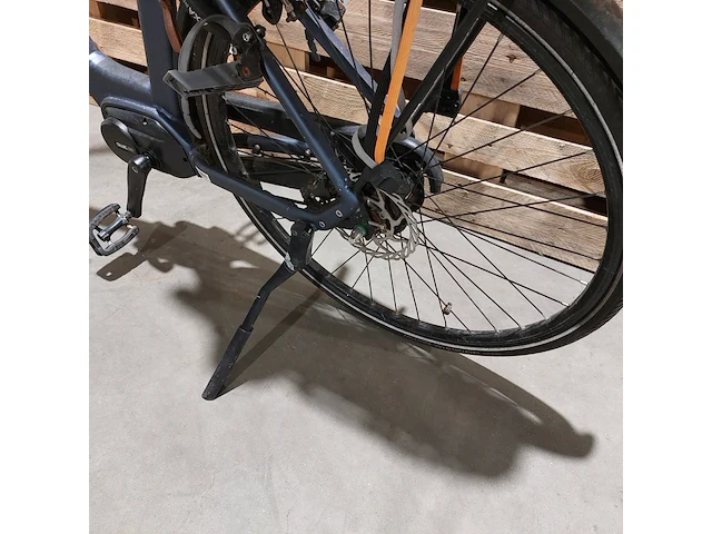 Elektrische damesfiets, qwic, grijs / zwart - afbeelding 2 van  16