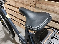 Elektrische damesfiets, qwic, grijs / zwart - afbeelding 4 van  16