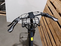 Elektrische damesfiets, qwic, grijs / zwart - afbeelding 5 van  16