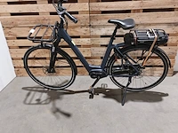 Elektrische damesfiets, qwic, grijs / zwart - afbeelding 1 van  16