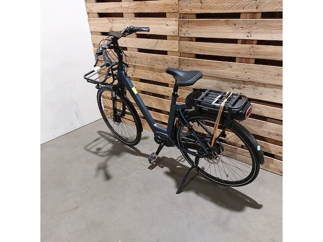 Elektrische damesfiets, qwic, grijs / zwart - afbeelding 9 van  16
