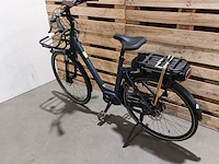 Elektrische damesfiets, qwic, grijs / zwart - afbeelding 9 van  16