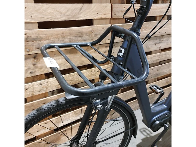 Elektrische damesfiets, qwic, grijs / zwart - afbeelding 13 van  16