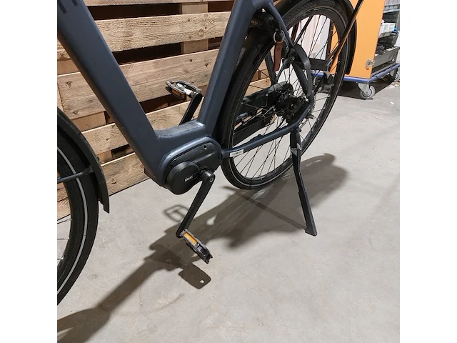Elektrische damesfiets, qwic, grijs / zwart - afbeelding 14 van  16