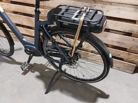Elektrische damesfiets, qwic, grijs / zwart - afbeelding 15 van  16