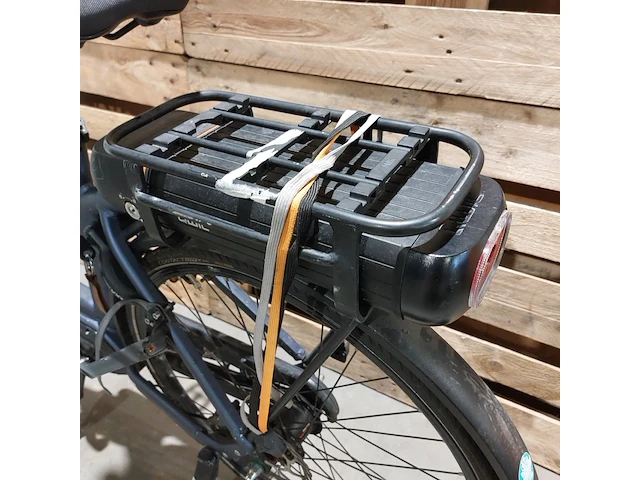 Elektrische damesfiets, qwic, grijs / zwart - afbeelding 16 van  16