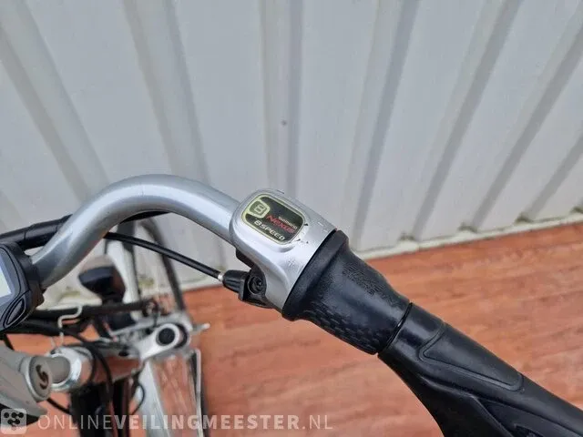 Elektrische damesfiets sparta, e - motion c2, zwart-zilver - afbeelding 6 van  8