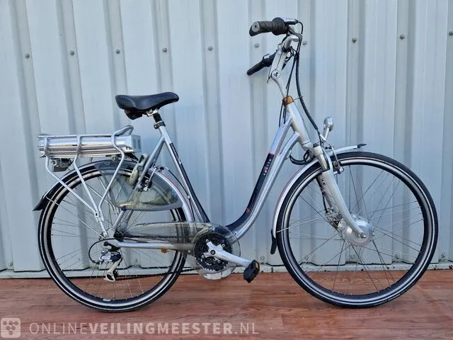 Elektrische damesfiets sparta, e lotion cs4, zilver-blauw - afbeelding 1 van  7