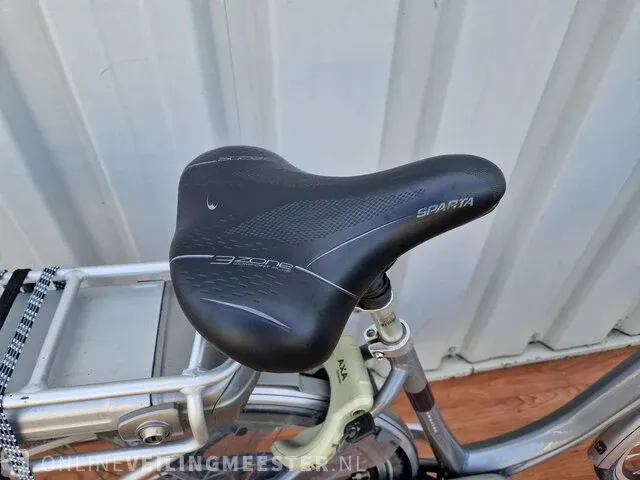 Elektrische damesfiets sparta, emotion c-3, grijs - afbeelding 5 van  10