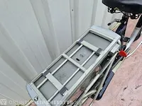 Elektrische damesfiets sparta, entree, blauw - afbeelding 4 van  7