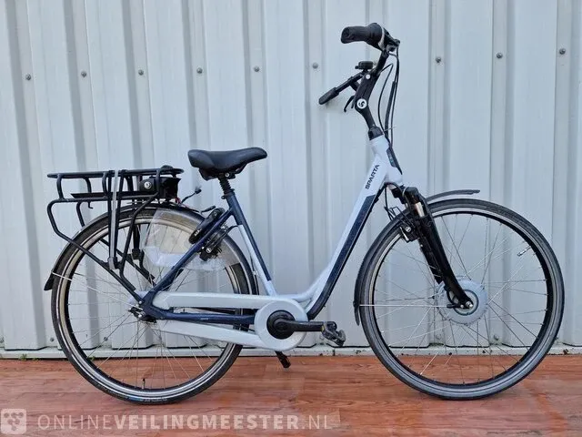 Elektrische damesfiets sparta, grijs-blauw, bouwjaar 2021 - afbeelding 1 van  9