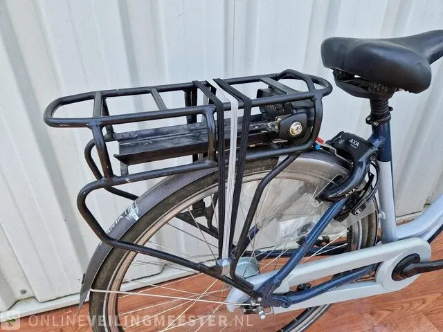 Elektrische damesfiets sparta, grijs-blauw, bouwjaar 2021 - afbeelding 6 van  9