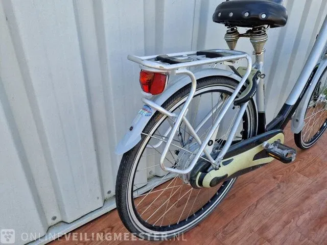 Elektrische damesfiets sparta, intro dlx, zilver-zwart - afbeelding 5 van  6
