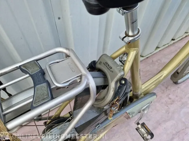 Elektrische damesfiets sparta, ion gl-serie, goud-zilver - afbeelding 7 van  7