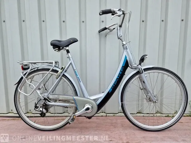 Elektrische damesfiets sparta, ion, l - series, zilver-blauw - afbeelding 1 van  7