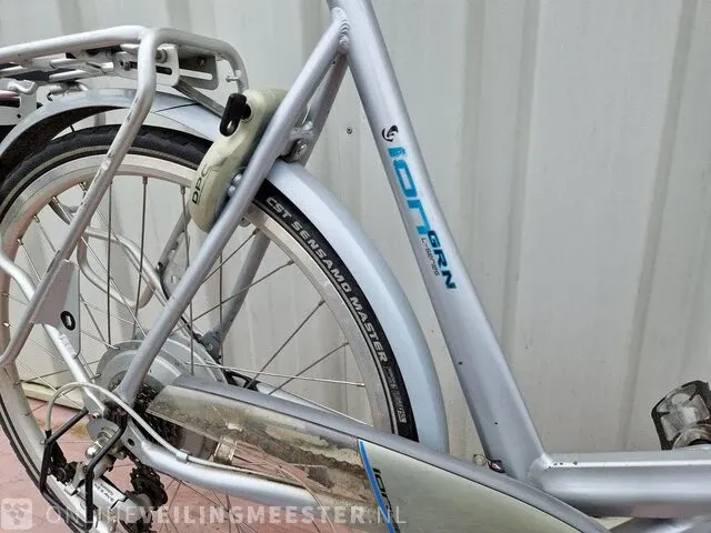 Elektrische damesfiets sparta, ion, l - series, zilver-blauw - afbeelding 3 van  7